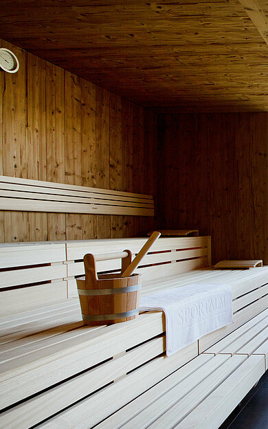 Saunas in your wellness hotel Minglers Sportalm in Kirchberg near Kitzbühel